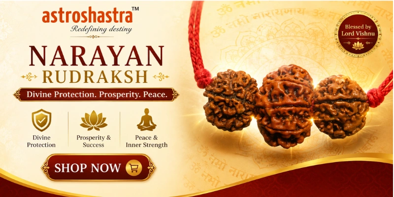 Narayan Rudraksha Pendant